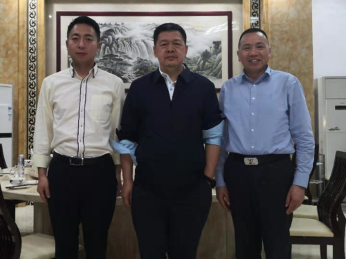 中紀(jì)委國(guó)際合作局郭松江局長(zhǎng)、人民日?qǐng)?bào)社馬海濤副總編親臨新望視察指導(dǎo)